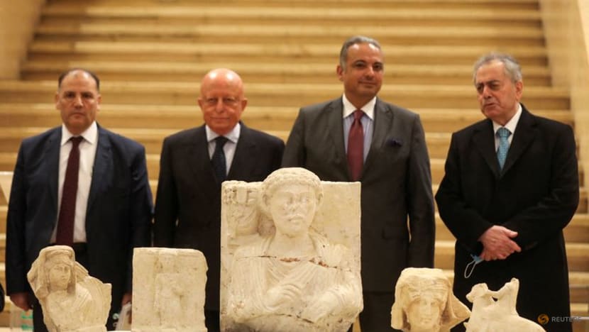 Lebanese museum returns artefacts from Syria's ancient city of Palmyra Lebanese museum returns artefacts from Syria's ancient city of Palmyra