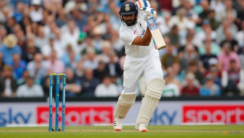 Cricket: Rohit hits century as India take control of Oval test Cricket: Rohit hits century as India take control of Oval test
