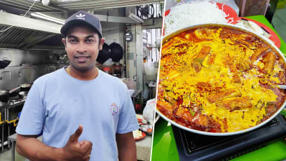 Fish Head Curry ‘Steamboat’ By Mandarin-Speaking Indian Zi Char Hawker