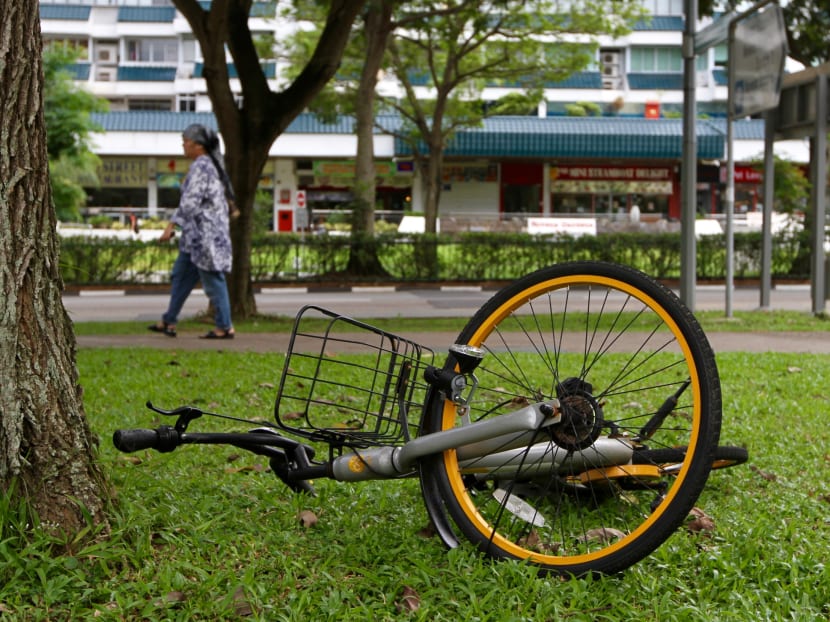 Scores of irate oBike customers were left in the lurch after the homegrown bike-sharing firm’s abrupt announcement on Monday (June 25) that it was ceasing operations in Singapore with immediate effect. Scores of irate oBike customers were left in the lurch after the homegrown bike-sharing firm’s abrupt announcement on Monday (June 25) that it was ceasing operations in Singapore with immediate effect.