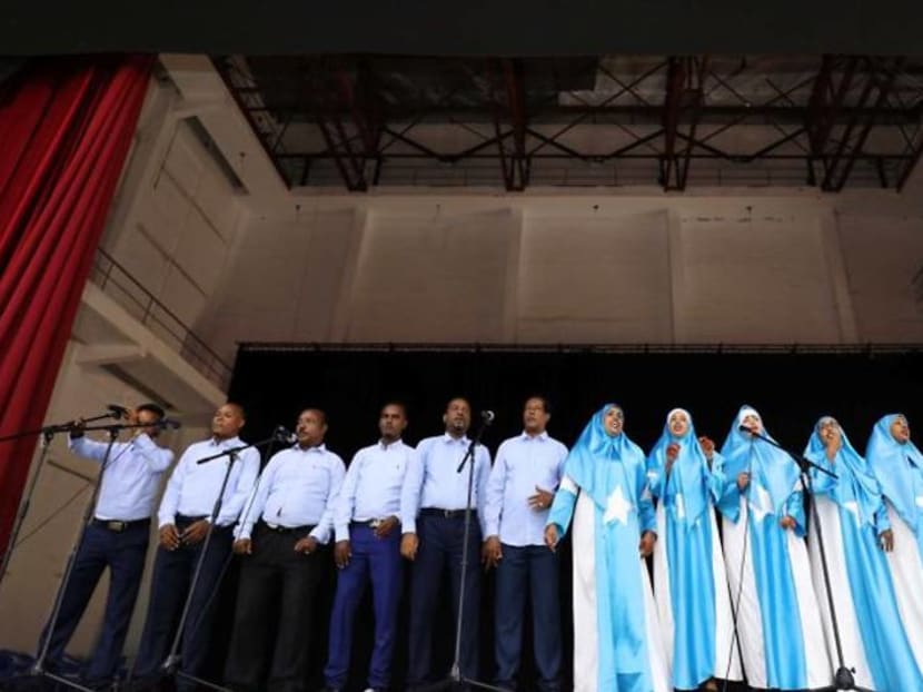 Eight years after bombing, Somalia reopens national theatre Eight years after bombing, Somalia reopens national theatre