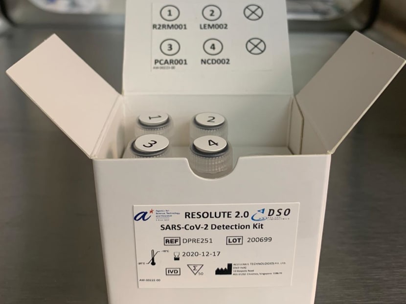 With this new Covid-19 test kit (pictured), results are available within 60 to 90 minutes, making it more efficient and reducing the exposure of laboratory technicians to the virus.