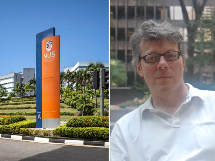 Professor Theodore G Hopf (right) from the Faculty of Arts and Social Sciences in the National University of Singapore is alleged to have sexually harassed a student.