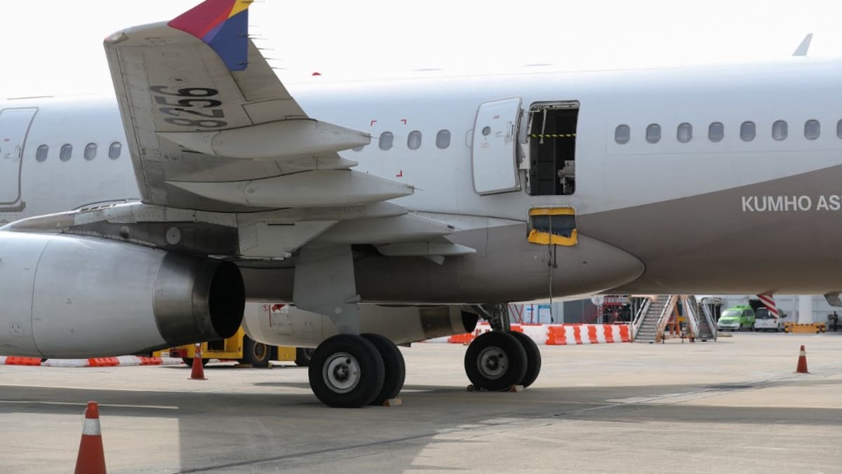South Korean authorities detain passenger after Asiana plane door opened mid-air South Korean authorities detain passenger after Asiana plane door opened mid-air