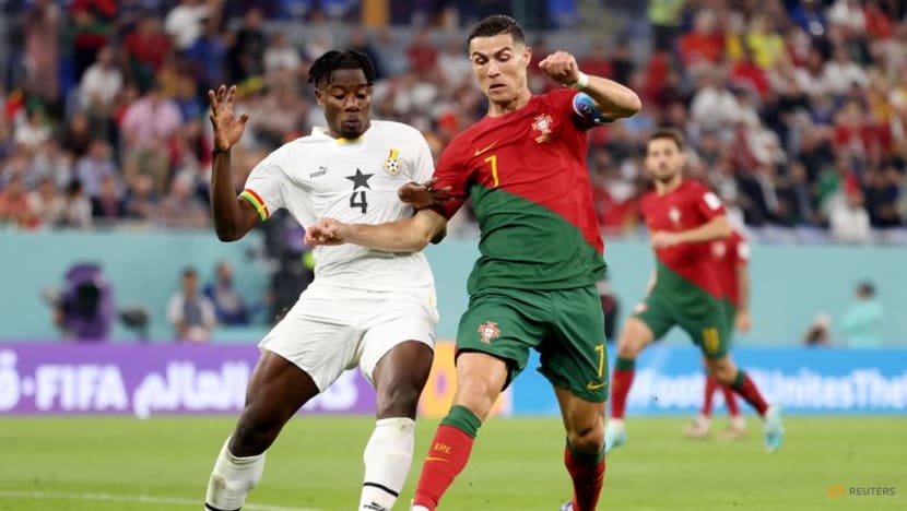 Ronaldo makes history with goal as Portugal edge Ghana 3-2 Ronaldo makes history with goal as Portugal edge Ghana 3-2