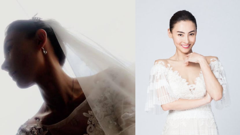 Cecilia Cheung Posts Photo Of Herself In A Wedding Dress; Shows How Great She Is At Self-Promotion