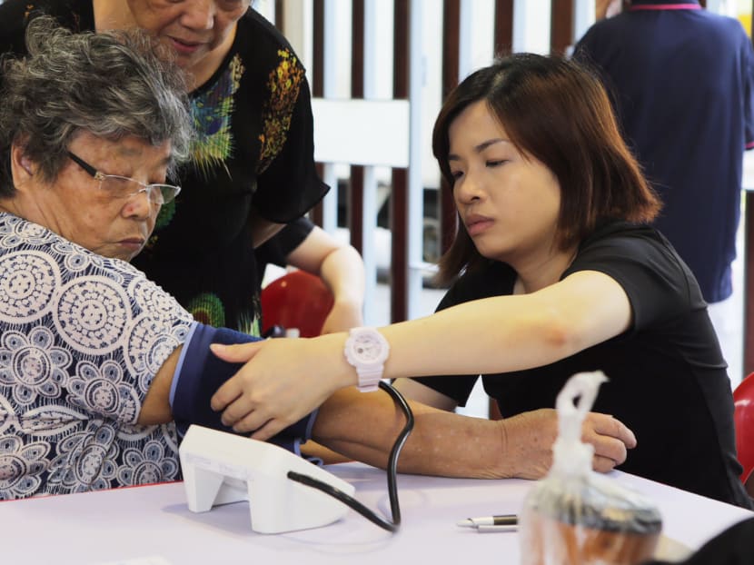 Diabetes strikes one in nine Singaporeans today, but its prevalence almost triples with age. Among the population above the age of 60, three in 10 are diabetic. Photo: Najeer Yusof/TODAY