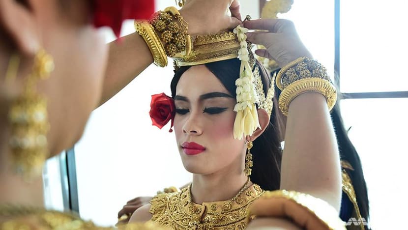 Cambodia's ancient dance gets modern all-male makeover Cambodia's ancient dance gets modern all-male makeover