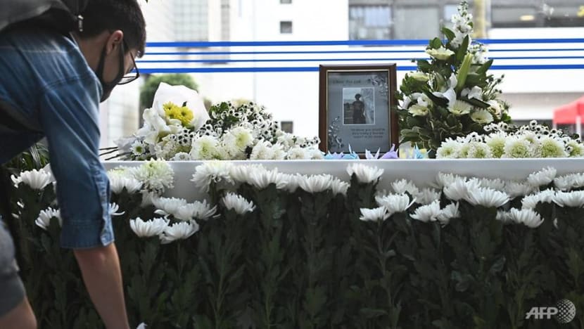 Hong Kong student who fell during weekend protests dies Hong Kong student who fell during weekend protests dies