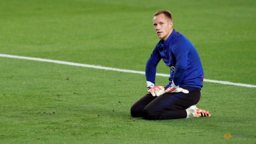 Football: Barcelona goalkeeper Ter Stegen to undergo knee surgery Football: Barcelona goalkeeper Ter Stegen to undergo knee surgery
