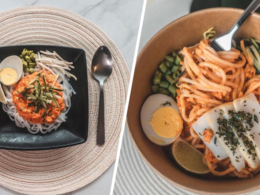 The recipe used by this new home-based biz is based on a popular southern Thai curry noodle dish, Khanom Jeen Namya. The recipe used by this new home-based biz is based on a popular southern Thai curry noodle dish, Khanom Jeen Namya.