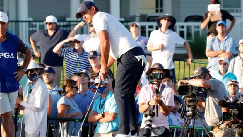Golf: Koepka's troublesome knee no issue after firing solid 71 Golf: Koepka's troublesome knee no issue after firing solid 71