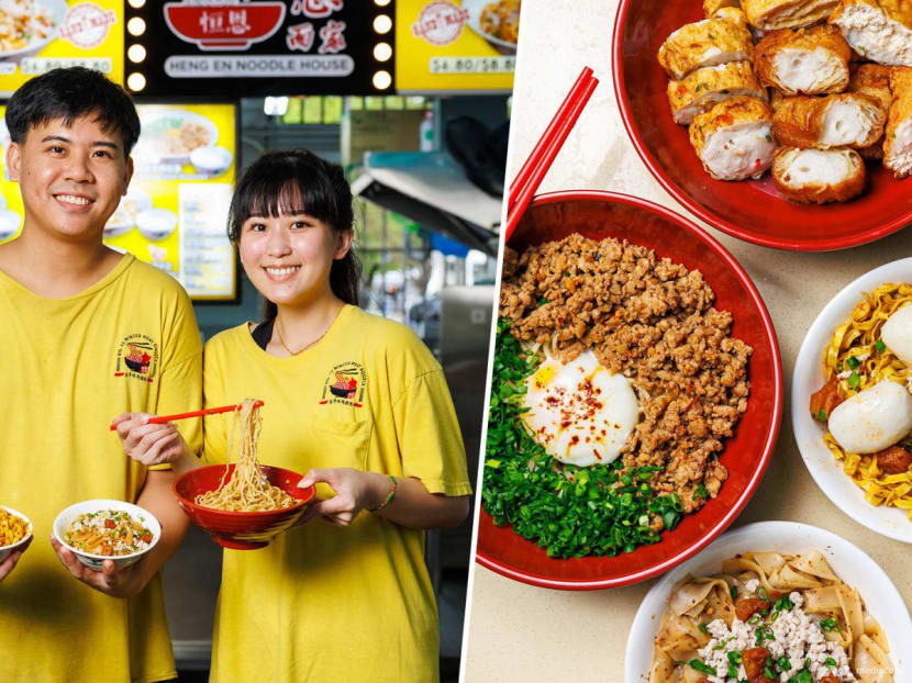 Hawker couple, famous for their tonkotsu bak chor mee, opens fishball noodle stall in Bedok Hawker couple, famous for their tonkotsu bak chor mee, opens fishball noodle stall in Bedok