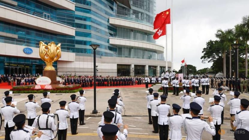 Security tight in Hong Kong on China anniversary, official says city now stable Security tight in Hong Kong on China anniversary, official says city now stable