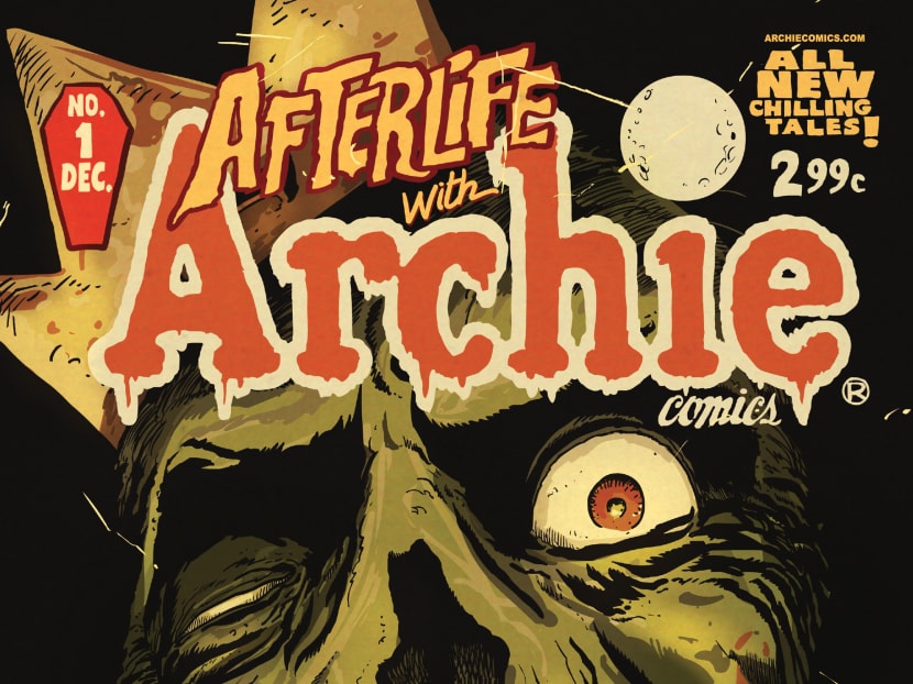 This image released by Archie Comics shows Afterlife With Archie, a series debuting Wednesday, Oct 9. Photo: AP