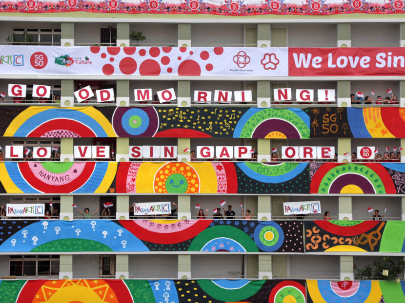 Residents bring 105 HDB blocks to life with art Residents bring 105 HDB blocks to life with art