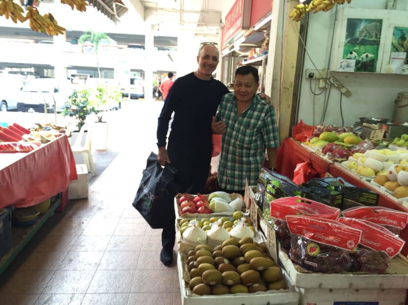 The ang moh chef who goes to the wet market every morning