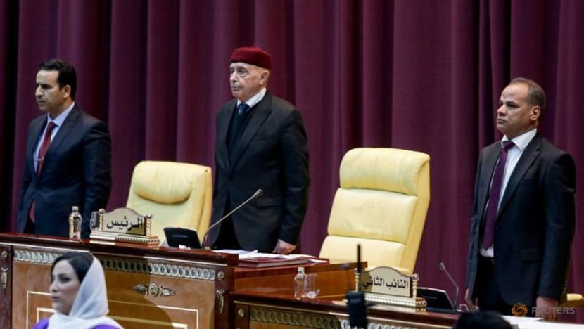 Libyan parliament reunites after years of war to debate new government Libyan parliament reunites after years of war to debate new government
