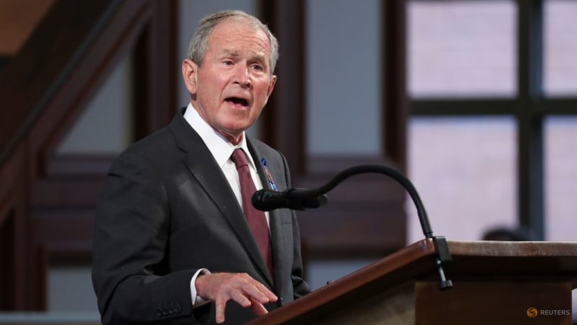 Former president Bush says US must quickly aid Afghan refugees Former president Bush says US must quickly aid Afghan refugees