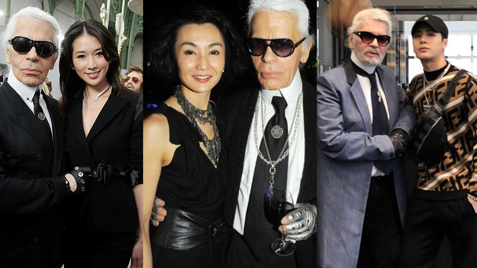 These Asian Stars Have All Met Karl Lagerfeld Before... & Some Of Them Looked Really Starstruck These Asian Stars Have All Met Karl Lagerfeld Before... & Some Of Them Looked Really Starstruck