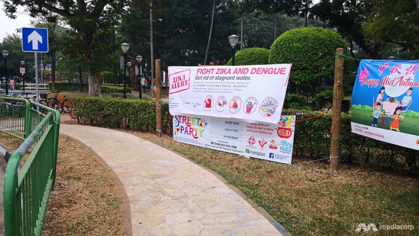 Worried residents at Zika cluster in Serangoon Gardens step up precautions against mosquito breeding Worried residents at Zika cluster in Serangoon Gardens step up precautions against mosquito breeding