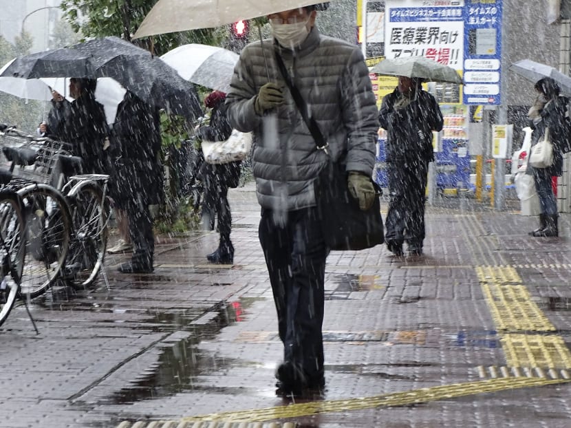 Gallery: Tokyo hit by first November snow in 54 years