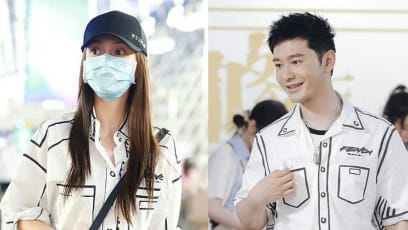 Angelababy & Huang Xiaoming Refute Divorce Rumours By Wearing Matchy-Matchy Outfits