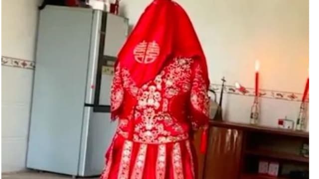 随当地习俗磨新娘性子 中国女子被要求坐五小时