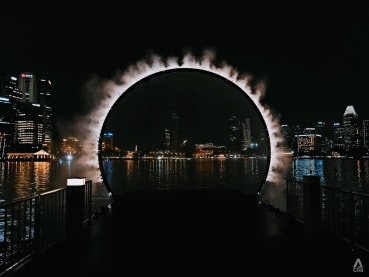 i Light Singapore 2024: First look at the installations, including a ring of mist at Marina Bay