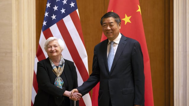 中美商定成立经济领域工作组