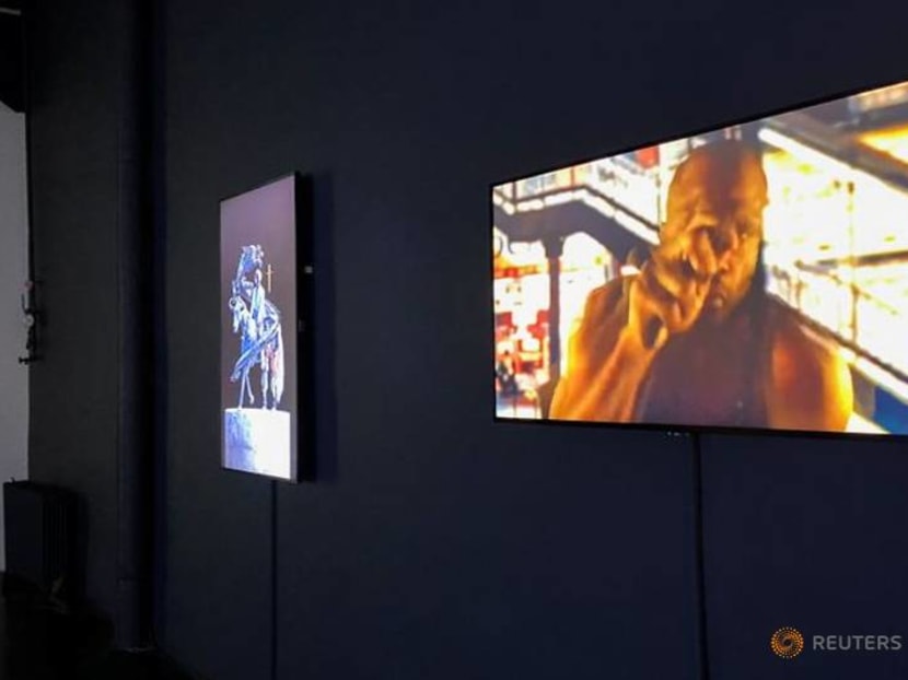 Digital art gets physical home, buyers in New York gallery Digital art gets physical home, buyers in New York gallery