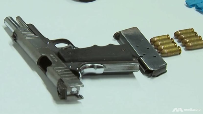 2 men charged over loaded pistol found in Jurong West flat, first such case in a decade