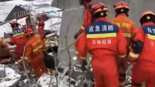中国云南发生严重土崩 47人失联