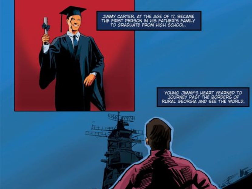 New comic book highlights life of US President Jimmy Carter New comic book highlights life of US President Jimmy Carter