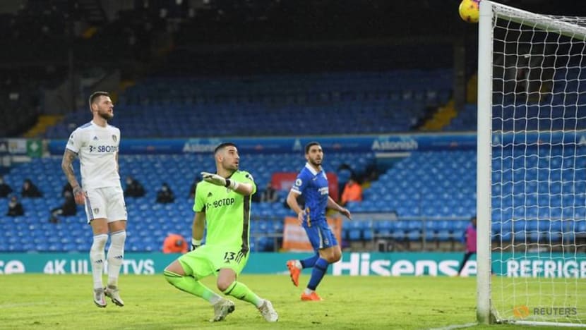 Football: Maupay on target as Brighton sink lacklustre Leeds Football: Maupay on target as Brighton sink lacklustre Leeds