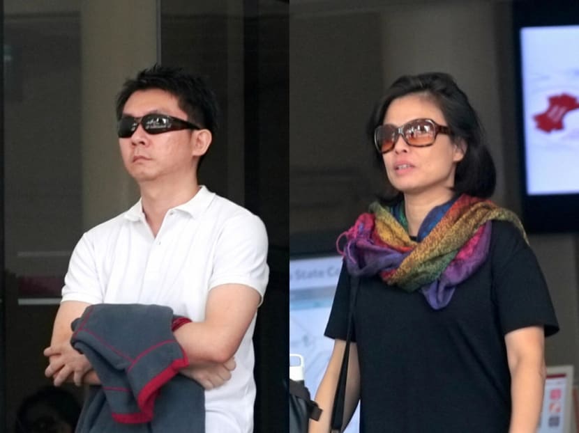 Tay Wee Kiat (left), 41, and Chia Yun Ling (right), 43, will now each serve their two jail terms for abusing two domestic helpers consecutively, which means more time in jail than if the terms had been served concurrently.