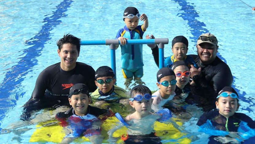 Olympic champion Joseph Schooling launches swim school