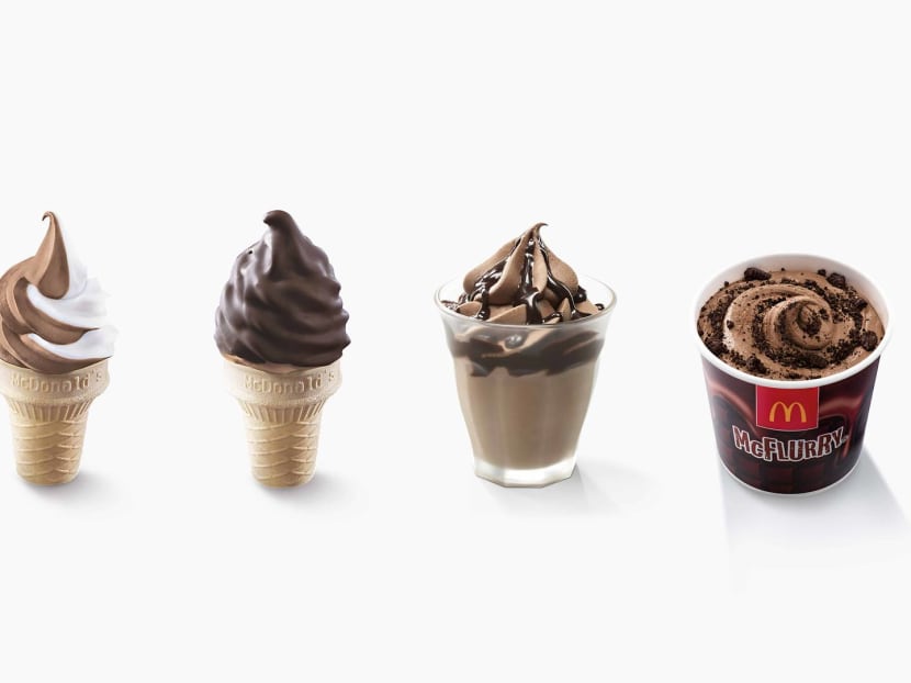 Mcdonald's sales ice cream