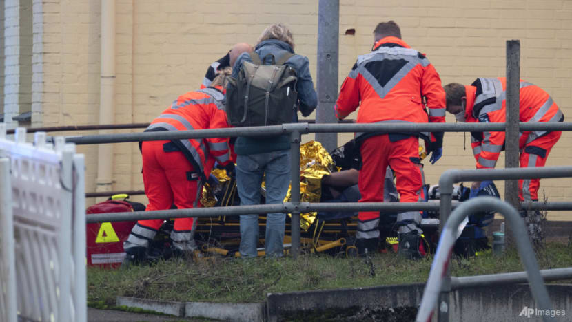 Two killed in knife attack on train in northern Germany Two killed in knife attack on train in northern Germany