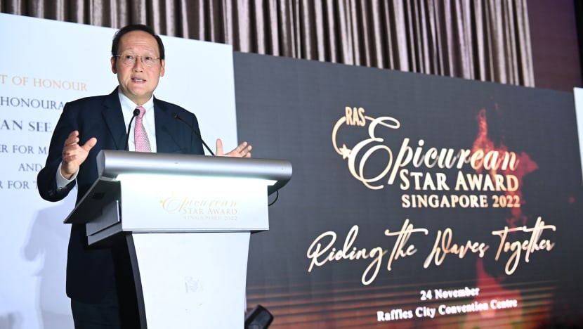 Anugerah berprestij Persatuan Restoran SG kembali selepas 3 tahun; perkenalkan kategori restoran Halal