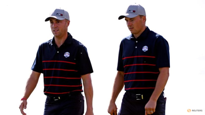Spieth nearly ends up in Lake Michigan after remarkable Ryder Cup shot Spieth nearly ends up in Lake Michigan after remarkable Ryder Cup shot