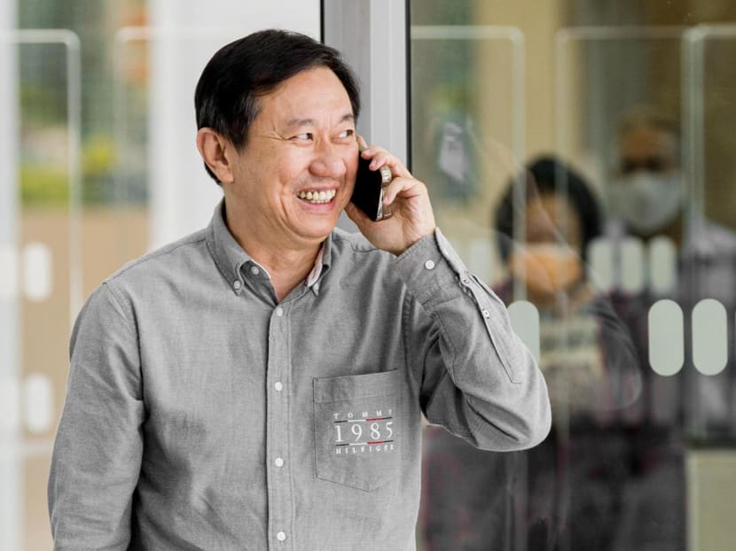 Ng Thiam Huat, director of United Channel Construction & Facilities Services, seen at the State Courts on April 3, 2023. Ng Thiam Huat, director of United Channel Construction & Facilities Services, seen at the State Courts on April 3, 2023.