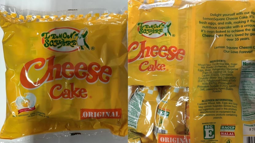 SFA recalls packaged cake from the Philippines due to high levels of sorbic acid