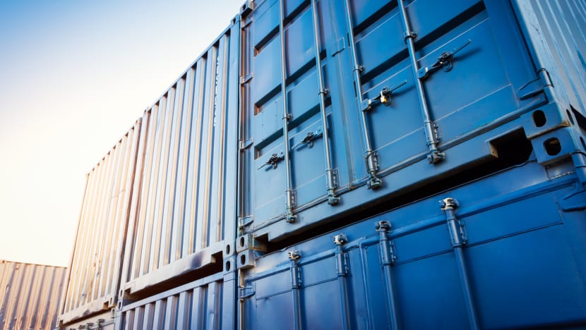 Worker dies after being crushed by container at Pioneer construction site, man arrested Worker dies after being crushed by container at Pioneer construction site, man arrested