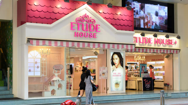 过去5年一直亏　Etude House关闭所有新加坡门店