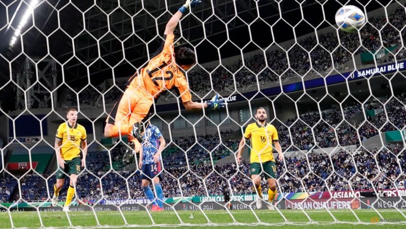 Late own goal ends Australia's record run and hands Japan much-needed win Late own goal ends Australia's record run and hands Japan much-needed win