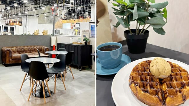 Hoe Bee Coffee opens cafe selling coffee gelato, waffles and 'Nanyang-style' coffee 