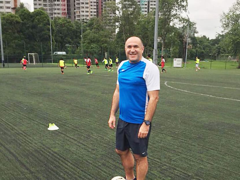 Balestier Khalsa S-League coach Marko Kraljevic. Photo: Balestier Khalsa FC Facebook page