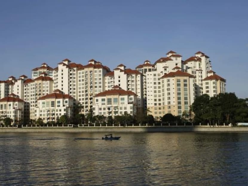 A general view of private condominiums in Singapore on March 15, 2013. Photo: Reuters