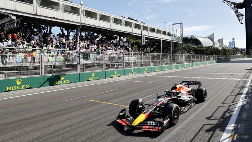 Verstappen wins Azerbaijan GP as Ferrari suffer double blow